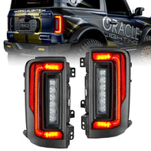 Load image into Gallery viewer, Black-Series-Flush-Style-Led-Tail-Lights-For-2021-2023-Ford-Bronco