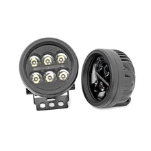 Load image into Gallery viewer, Black-Series-Round-Led-Light-Pair-3.5-Inch-Amber-Drl-Rough-Country