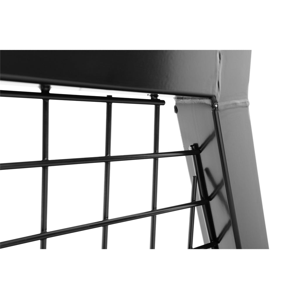 Black-Steel-Safety-Rack-Frame-;-67-06-Gm--20-24-Gm-Hd--75-03-F150--69-24-Dodge-Ram