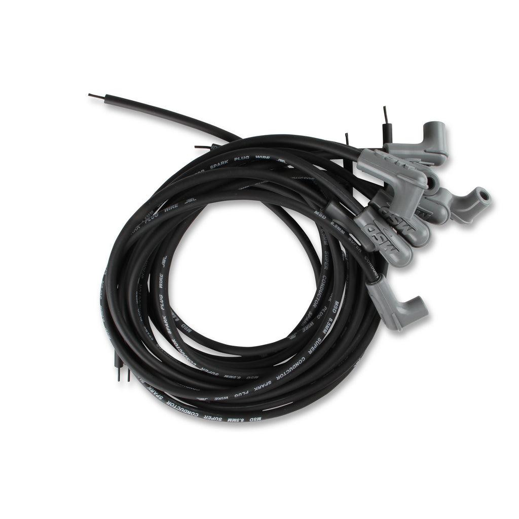Black-Super-Conductor-Universal-8-Cyl,-90-Degrees-Plug90-Degrees-Plug