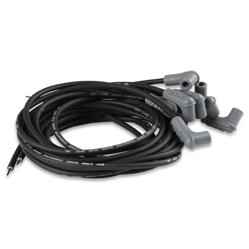 Black-Super-Conductor-Universal-8-Cyl,-90-Degrees-Plug90-Degrees-Plug