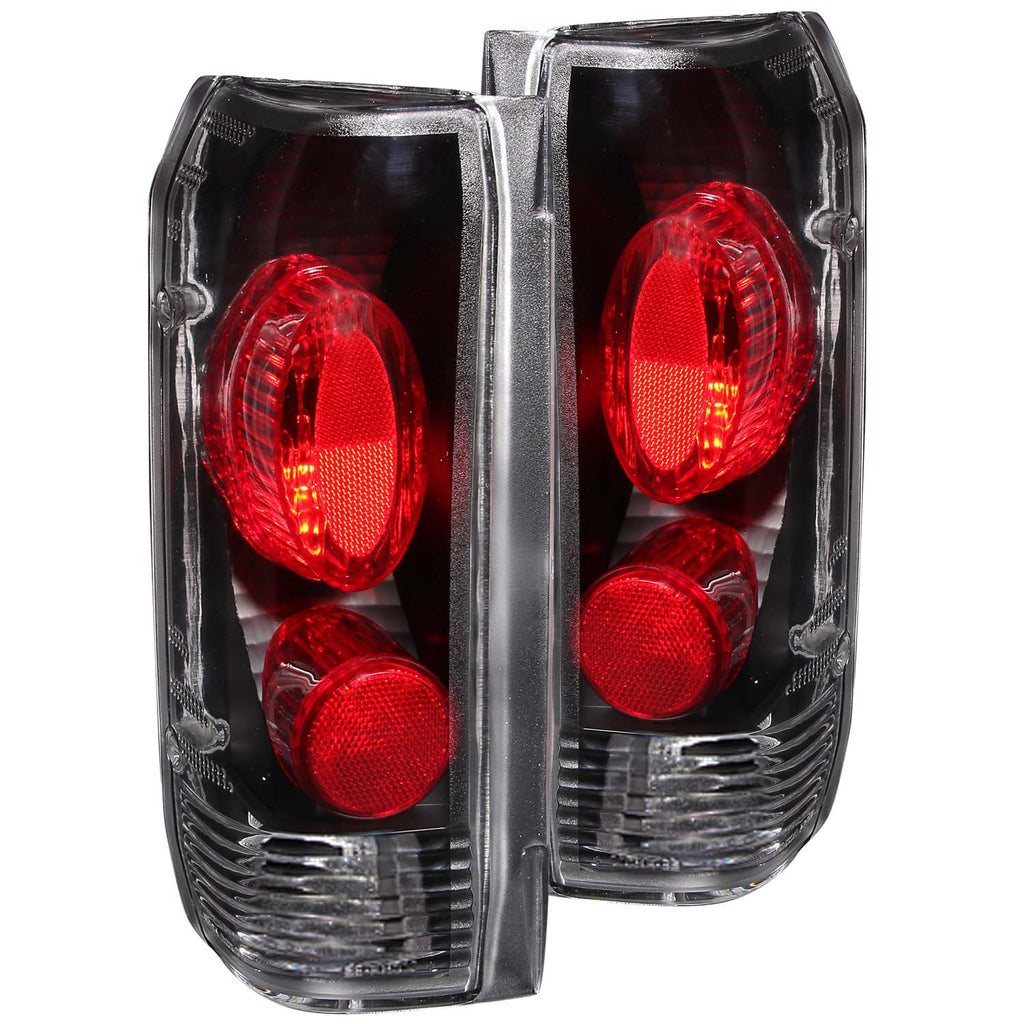 Black-Tail-Lights-;-87-96-F150-87-98-F250F350-92-96-Bronco
