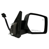 Crown Automotive 5155462AG Black Textured Right Power, Heated, Fold-Away Mirror for 2007-15 Jeep MK Patriot
