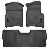 Husky Liners 98331 Front & 2nd Seat Floor Liners (Footwell Coverage)