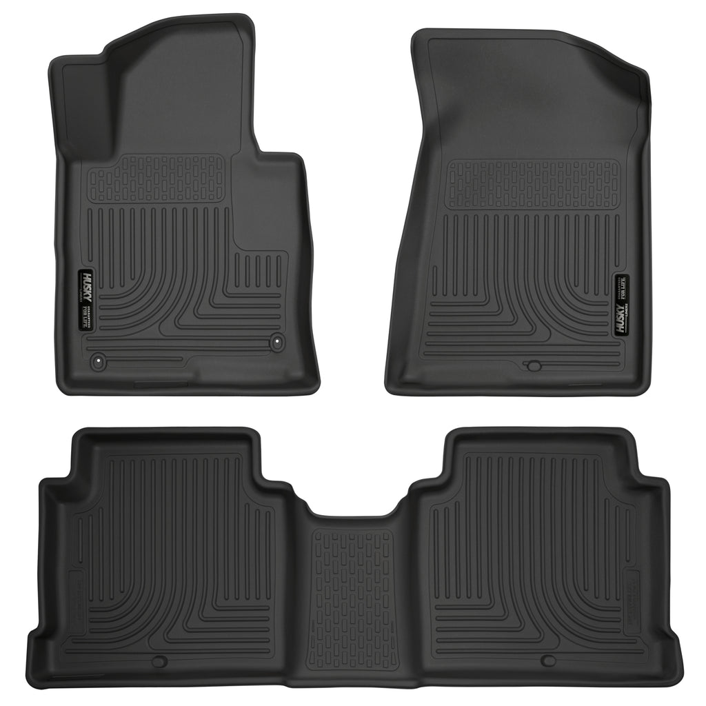 Black-Weatherbeater-Front--Second-Row-Floor-Liners-;-15-19-Sonata16-20-Optima