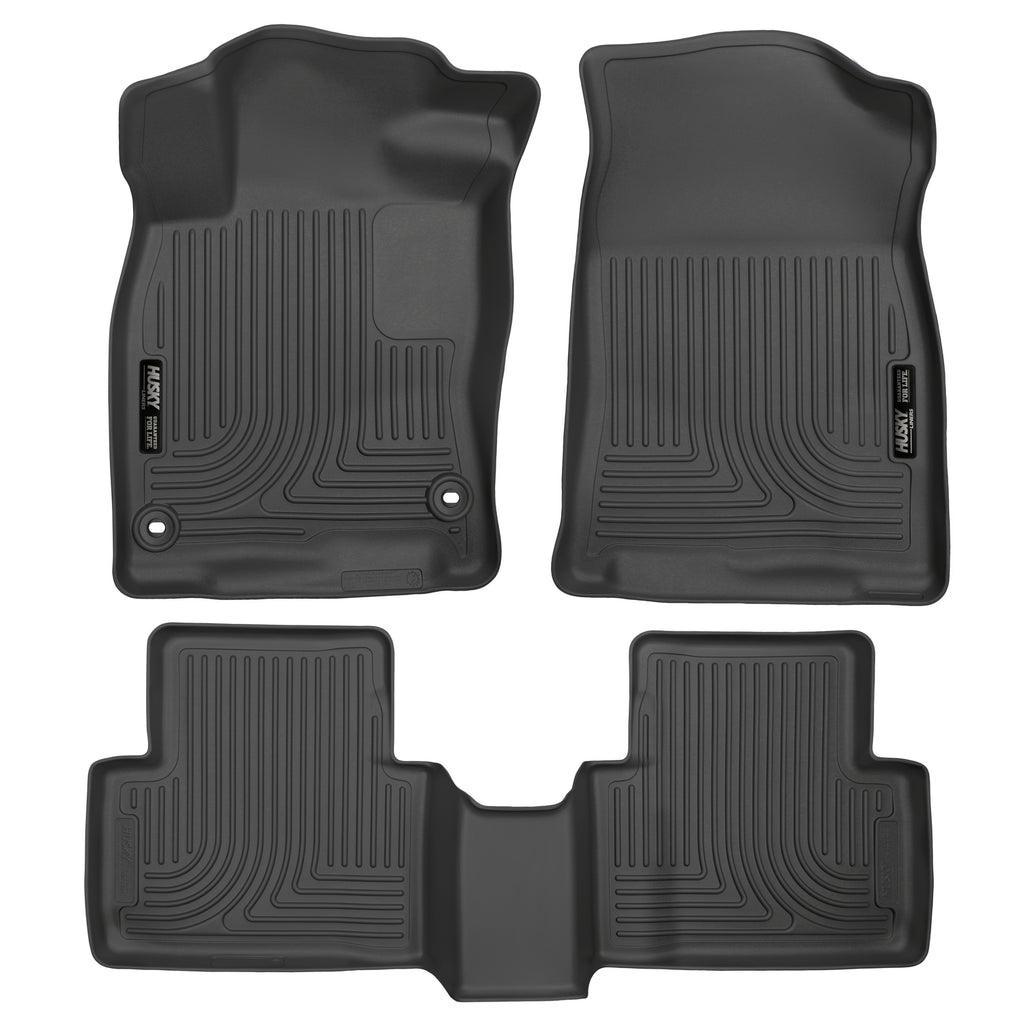 Black-Weatherbeater-Front--Second-Row-Floor-Liners-;-16-20-Civic-Coupe16-21-Sedan-17-21-Civic-Hatchback19-21-Insight