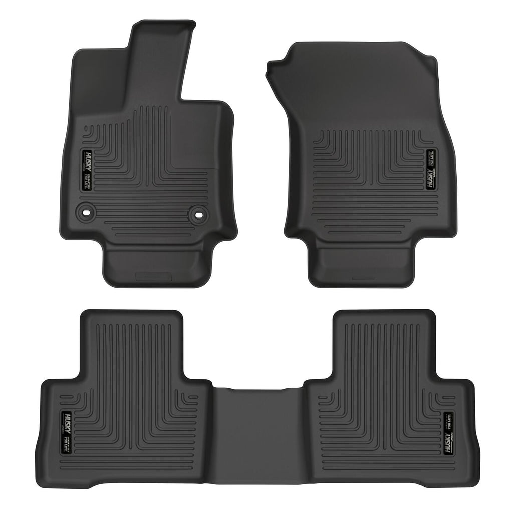 Black-Weatherbeater-Front--Second-Row-Floor-Liners-;-21-22-Venza