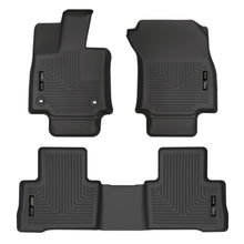 Load image into Gallery viewer, Black-Weatherbeater-Front--Second-Row-Floor-Liners-;-21-22-Venza