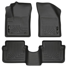 Load image into Gallery viewer, Black-Weatherbeater-Front-Amp;-Second-Row-Floor-Liners-;-11-14-200-11-14-Avenger
