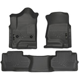 Husky Liners 98241 Front & 2nd Seat Floor Liners (Footwell Coverage)