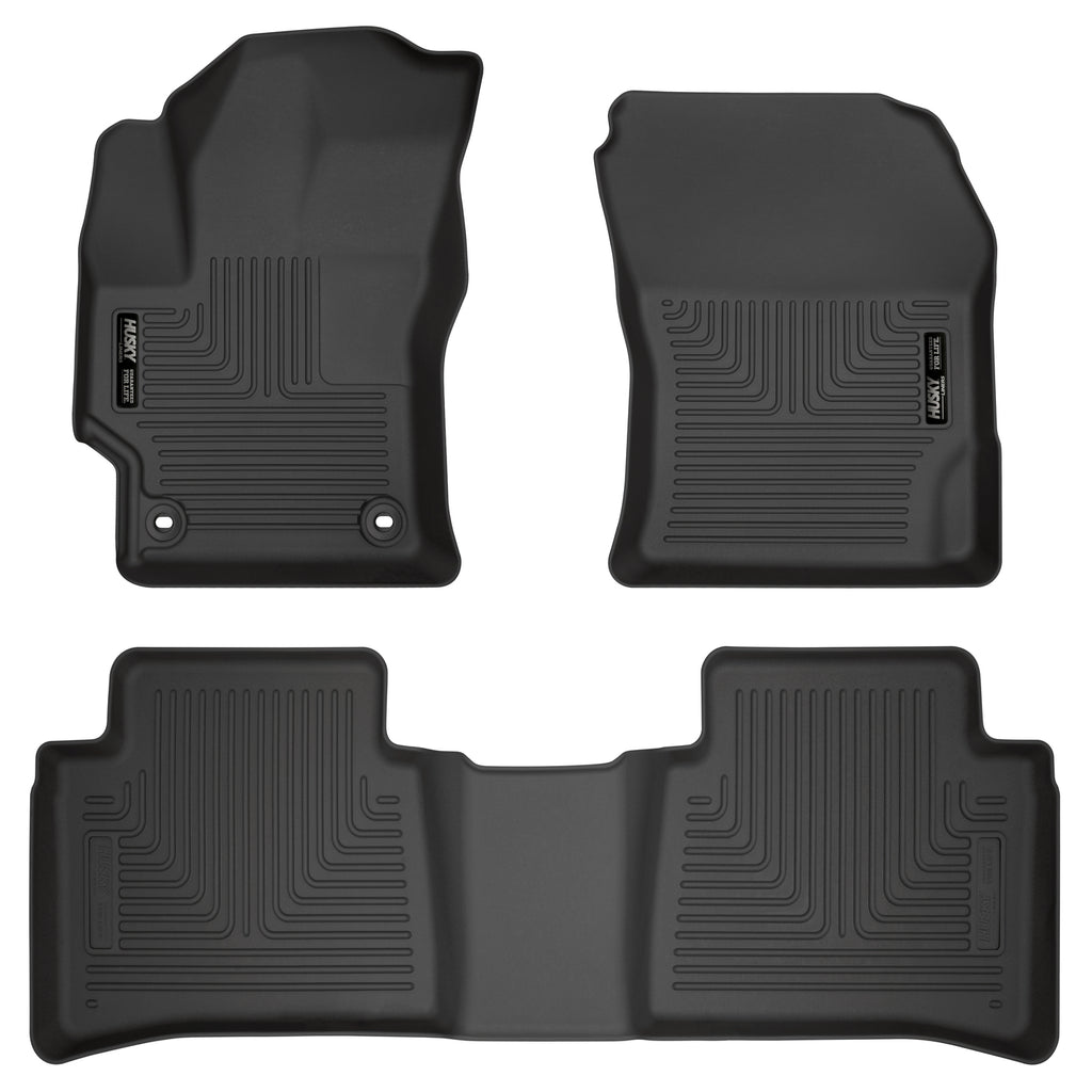 Black-Weatherbeater-Front-Amp;-Second-Row-Floor-Liners-;-20-22-Corolla-Sedan