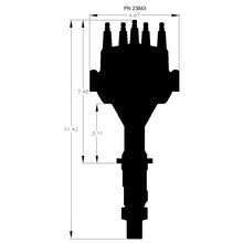Load image into Gallery viewer, Black,-Pontiac-V8-Dual-Sync-Distributor
