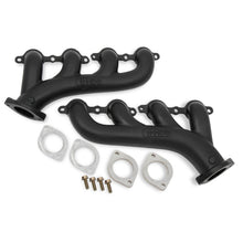 Load image into Gallery viewer, Blackheart-Ls-Swap-Exhaust-Manifolds---Black-Ceramic-Finish