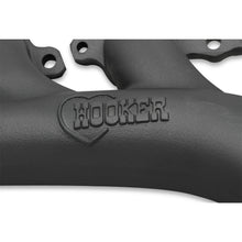 Load image into Gallery viewer, Blackheart-Ls-Swap-Exhaust-Manifolds---Cast-Iron-Gray-Ceramic-Finish