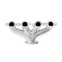 Load image into Gallery viewer, Blackheart-Ls-Swap-Exhaust-Manifolds---Center-Dump---Silver-Ceramic