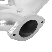 Load image into Gallery viewer, Blackheart-Ls-Swap-Exhaust-Manifolds---Center-Dump---Silver-Ceramic