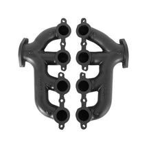 Load image into Gallery viewer, Blackheart-Ls-Swap-Exhaust-Manifolds---Rear-Dump---Black