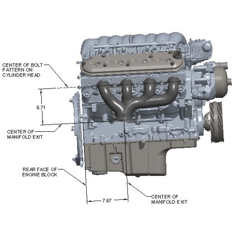 Blackheart-Ls-Swap-Exhaust-Manifolds---Rear-Dump---Natural-Cast
