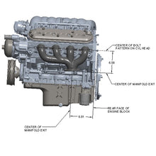 Load image into Gallery viewer, Blackheart-Ls-Swap-Exhaust-Manifolds---Rear-Dump---Silver