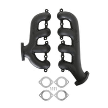 Load image into Gallery viewer, Blackheart-Ls-Swap-Exhaust-Manifolds---Rear-Dump-Sbc-Exit---Black