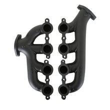 Load image into Gallery viewer, Blackheart-Ls-Swap-Exhaust-Manifolds---Rear-Dump-Sbc-Exit---Black