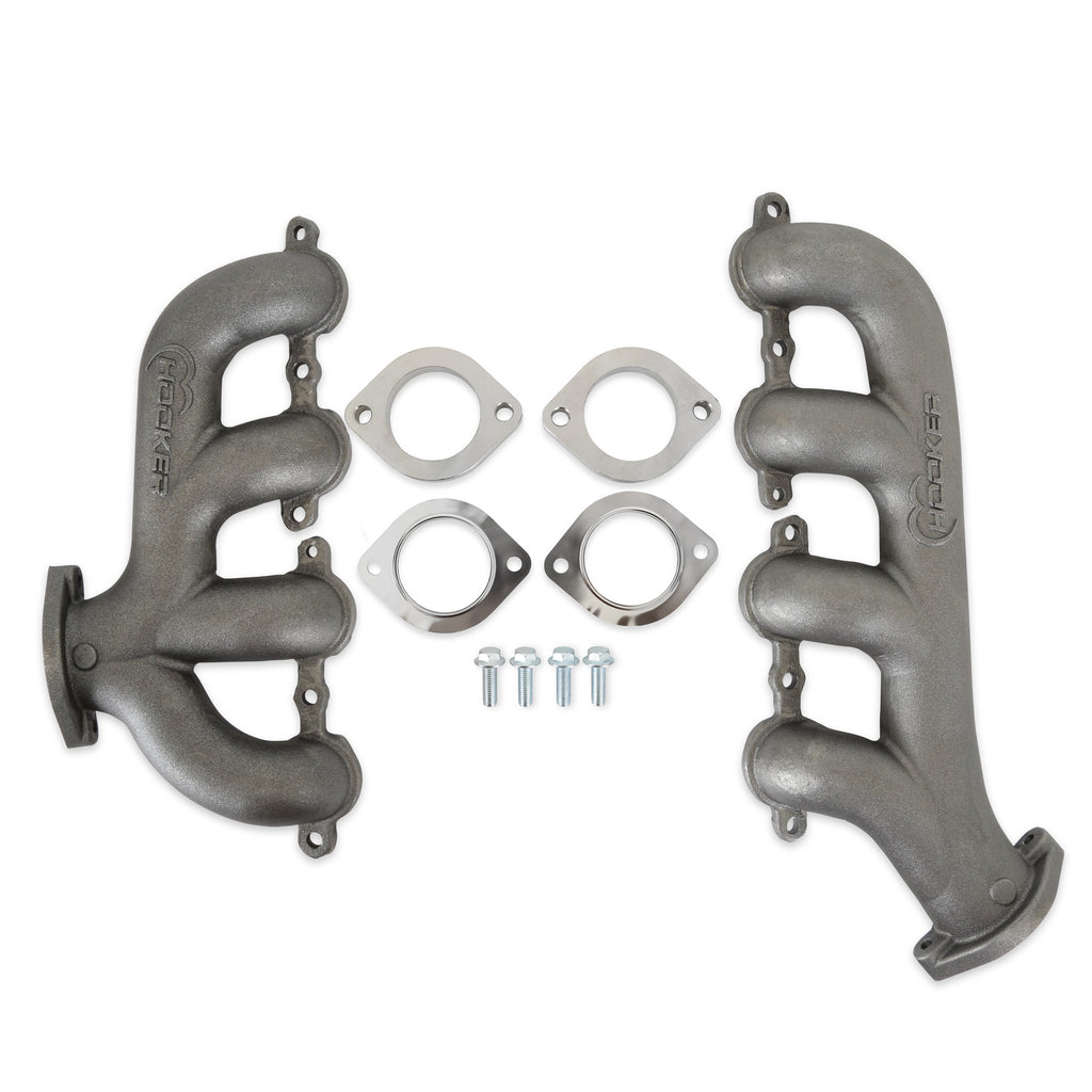 Blackheart-Ls-Swap-Exhaust-Manifolds---Rear-Dump-Sbc-Exit---Natural-Cast