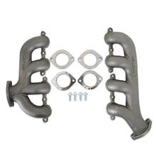 Load image into Gallery viewer, Blackheart-Ls-Swap-Exhaust-Manifolds---Rear-Dump-Sbc-Exit---Natural-Cast