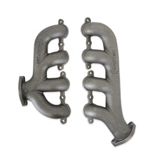 Load image into Gallery viewer, Blackheart-Ls-Swap-Exhaust-Manifolds---Rear-Dump-Sbc-Exit---Natural-Cast