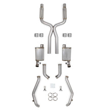 Load image into Gallery viewer, Blackheart-Ls-Swap-Header-Back-Exhaust-With-Resonators---Dse-Brushed