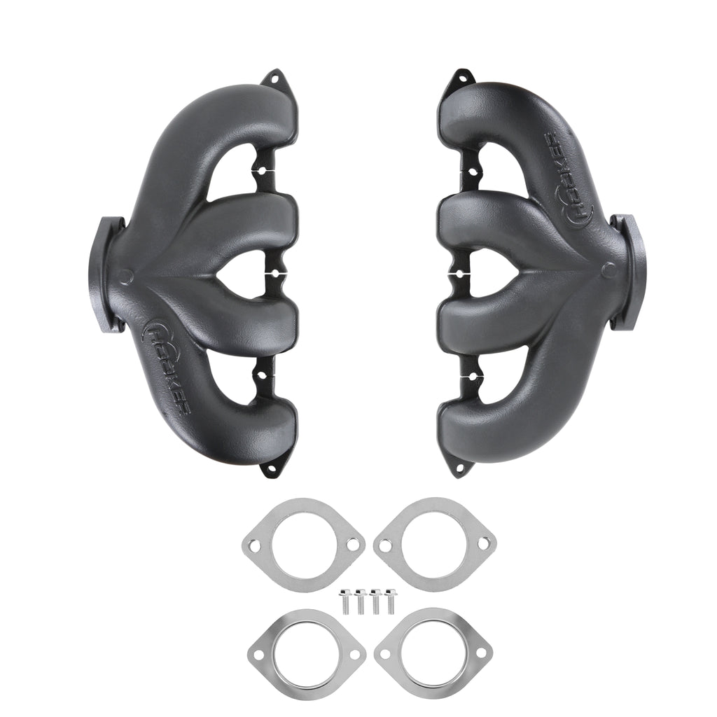 Blackheart-Lt-Swap-Exhaust-Manifolds---Center-Dump---Black-Ceramic