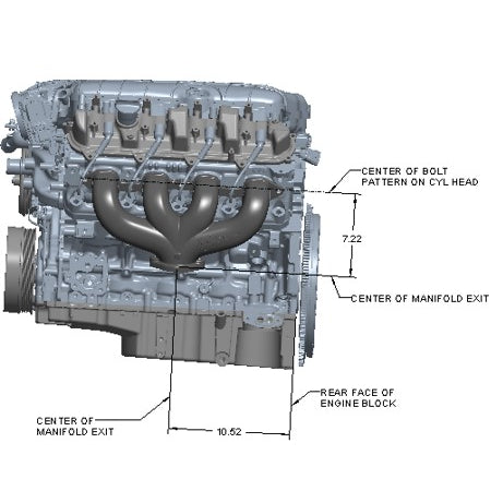 Blackheart-Lt-Swap-Exhaust-Manifolds---Center-Dump---Black-Ceramic