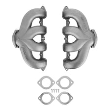 Load image into Gallery viewer, Blackheart-Lt-Swap-Exhaust-Manifolds---Center-Dump---Natural-Cast