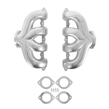 Load image into Gallery viewer, Blackheart-Lt-Swap-Exhaust-Manifolds---Center-Dump---Silver-Ceramic