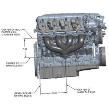 Load image into Gallery viewer, Blackheart-Lt-Swap-Exhaust-Manifolds---Center-Dump---Silver-Ceramic