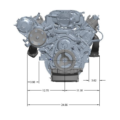 Blackheart-Lt-Swap-Exhaust-Manifolds---Rear-Dump-Sbc-Exit---Natural-Cast