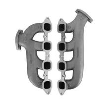Load image into Gallery viewer, Blackheart-Lt-Swap-Exhaust-Manifolds---Rear-Dump-Sbc-Exit---Natural-Cast