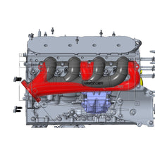 Load image into Gallery viewer, Blackheart-Lt-Swap-Exhaust-Manifolds---Rear-Dump-Sbc-Exit---Natural-Cast
