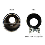 BLACK HORSE MT-FOSDB Muffler Tip