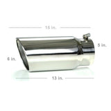 BLACK HORSE MT-SC05-SS Muffler Tip