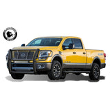 BLACK HORSE RU-NIXD16-B-KIT Rugged Heavy Duty Grille Guard Kit
