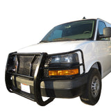 BLACK HORSE RU-GV02MA-B Rugged Heavy Duty Grille Guard