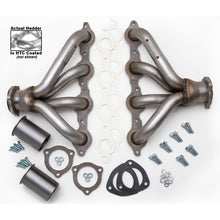 Load image into Gallery viewer, Block-Huggers-304-Stainless-Steel;-Chevy-Ls-Series;-1-12-In.-Tubes-Htc-Coated