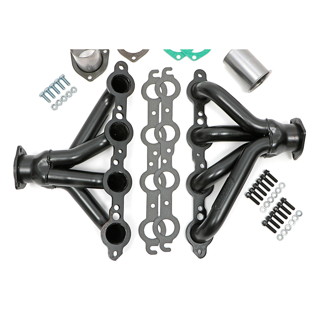 Block-Huggers;-Chevy-Ls-Series;-1-12-In.-Tubes-Uncoated