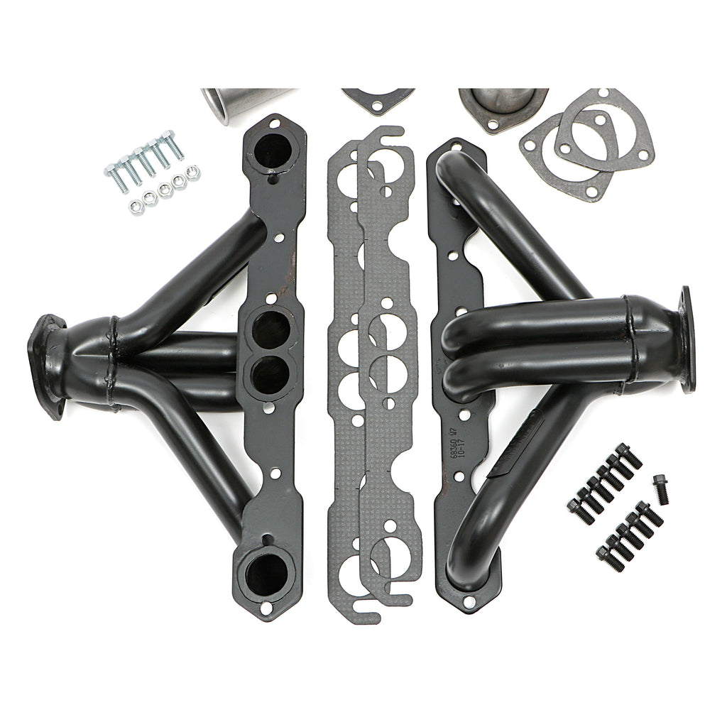 Block-Huggers;-Chevy-Sb-283-400;-1-12-In.-Tubes-Uncoated