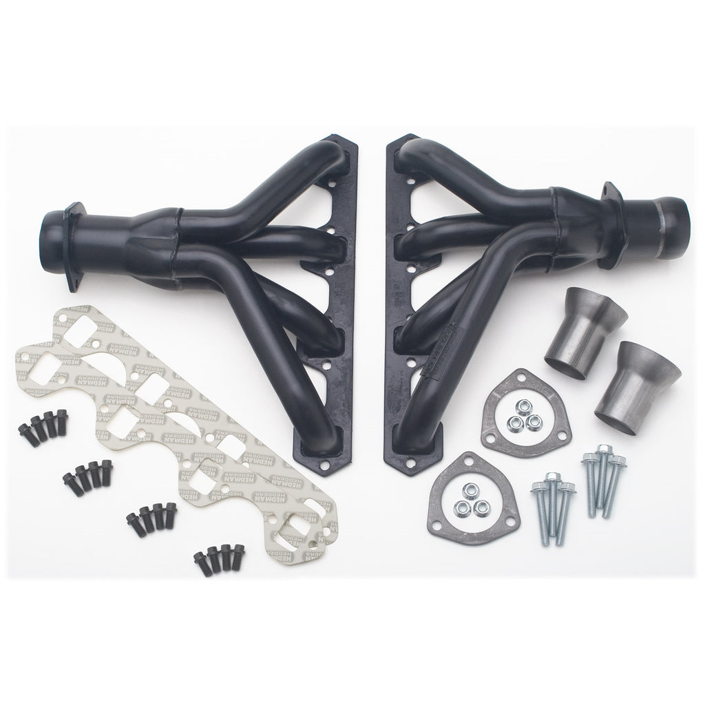 Block-Huggers;-Ford-289-351W;-1-12-In.-Tubes-Uncoated