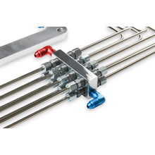 Load image into Gallery viewer, Blower-Injector-Plate,-Polished-Finish,-Red--Blue-Plumbing