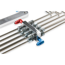 Load image into Gallery viewer, Blower-Injector-Plate,-Polished-Finish,-Red--Blue-Plumbing