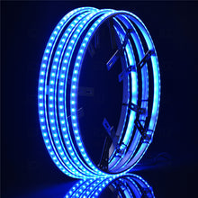 Load image into Gallery viewer, Bluetooth-14Inch-Led-Wheel-Light-Kits---16-Million-Colors---Chasing-Functions