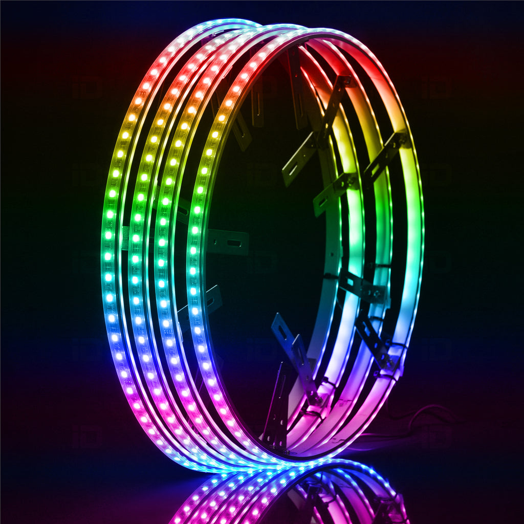 Bluetooth-14Inch-Led-Wheel-Light-Kits---16-Million-Colors---Chasing-Functions