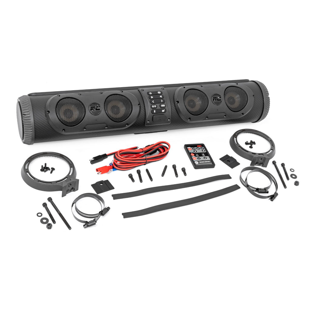 Bluetooth-Led-Soundbar-8-Speaker-Ip66-Waterproof-UtvAtv-Rough-Country